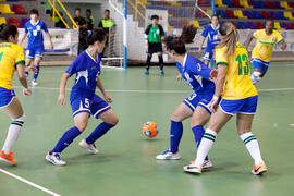 Partido Brasil contra China Taipéi. 14º Campeonato del Mundo Universitario de Fútbol Sala 2014 (F...