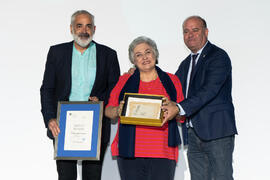 Entrega del premio Valores en el Deporte "Pablo Ráez" a  Manos Unidas de Málaga. Gala d...