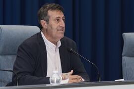 Ernesto Pimentel. Debate electoral entre los candidatos a Rector de la Universidad de Málaga. Esc...
