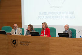 Celebración del Día del Profesor Jubilado de la Universidad de Málaga. Edificio del Rectorado. Oc...