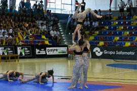 Actuación de "Baruca Acrobática". Ceremonia de inauguración del Campeonato Europeo Univ...