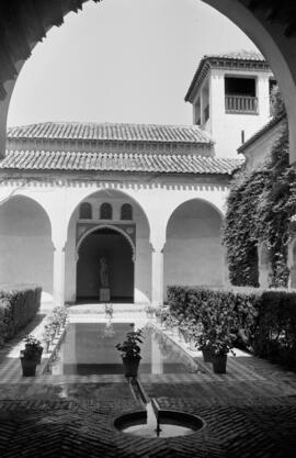 Málaga. Vistas de la Alcazaba. Abril de 1963