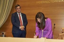 Toma de posesión de Inmaculada Azqueta Conde como nueva Directora del Gabinete del Rector de la U...
