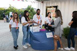 Voluntarios de Welcome to UMA. Bienvenida a los alumnos de intercambio internacional de la Univer...