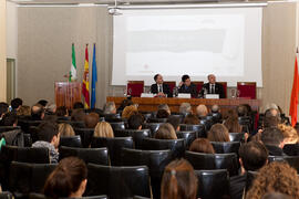 Inauguración de la II Día de la Economía Andaluza. Facultad de Ciencias Económicas y Empresariale...