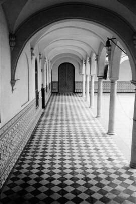 Colegio de San Agustín. Julio de 1959. Málaga (España). Reportaje