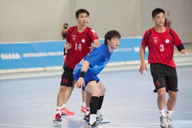 Partido Japón - China Taipei. Categoría masculina. Campeonato del Mundo Universitario de Balonman...