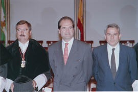 Apertura del Curso Académico 1992/1993 de la Universidad de Málaga. Teatro Cervantes. Octubre de ...