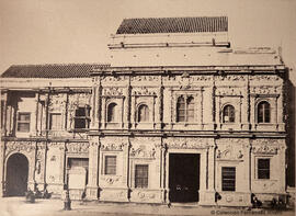 Sevilla, Ayuntamiento, fachada a la plaza de San Francisco. Reynoso.