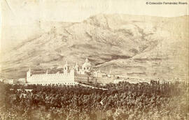 El Escorial (Madrid), Monasterio desde el suroeste. Auguste Muriel.