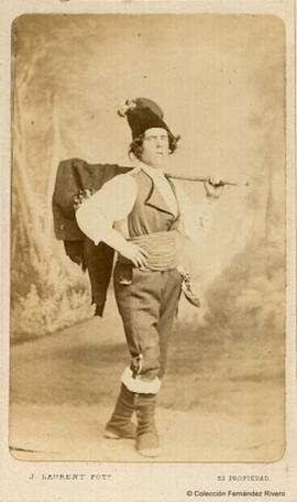 Madrid, retrato de paisano gallego.  J. Laurent.