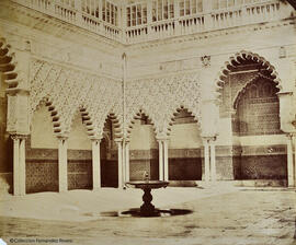 Sevilla, Alcázar, Patio de las Doncellas. Luis Léon Masson.