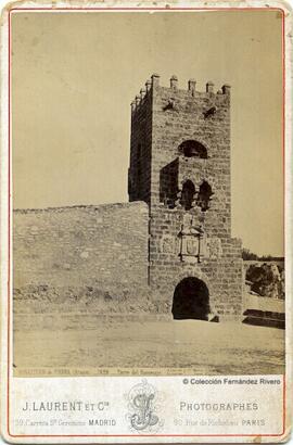 Monasterio de Piedra, torre del Homenaje, Nuévalos (Zaragoza). J. Laurent.