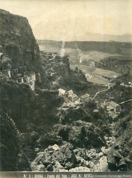 Ronda (Málaga), fondo del Tajo del río Guadalevín. José María Reyes.