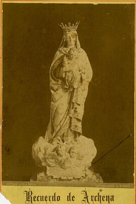 Archena, imagen de la Virgen de la Salud, patrona de la ciudad. Gonzalo Langa