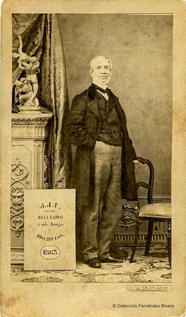 Cádiz, autoretrato de Juan José de Urmeneta fechada 1863. Juan José Urmeneta.