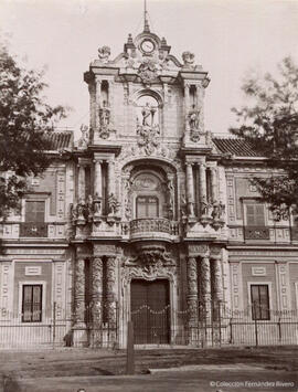 Sevilla, palacio de San Telmo, portada principal. Rafael Rocafull.