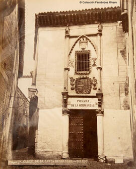 Toledo, fachada de la casa que fue cárcel de la Santa Hermandad. Casiano Alguacil.
