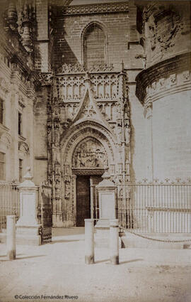 Sevilla, Catedral, Puerta de las Campanillas. F. A. Oppenheim.