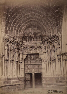 Tuy (Pontevedra), Catedral, portada principal. Valentín Medía.