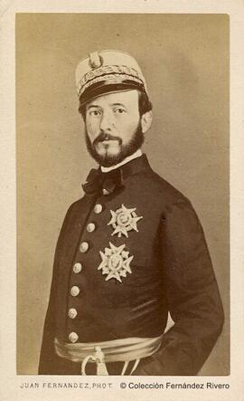 Madrid, retrato del General Prim de uniforme y de medio cuerpo. Juan Fernández.