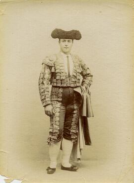 España, retrato del torero Emilio Torres (Bombita). Fotógrafo desconocido.