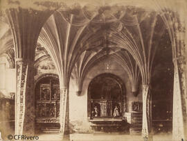 San Cristobal de Cea (Orense), Monasterio de Santa María la Real de Osera, Sala Capitular. Valentín Medía.