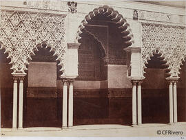 Sevilla, Alcázar, Patio de las Doncellas. Gustave de Beaucorps