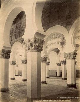 Toledo, Santa María la Blanca, interior. Casiano Alguacil.