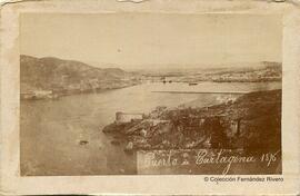 Cartagena, el puerto desde la Batería de Santa Ana. Fotógrafo desconocido.