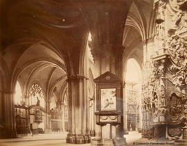 Toledo, Catedral, nave absidial con el "Transparente" del trasaltar mayor. Casiano Alguacil.