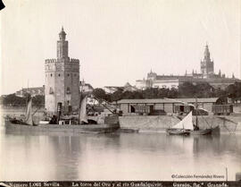 Sevilla, Torre del Oro y río Guadalquivir . Garzón fot.