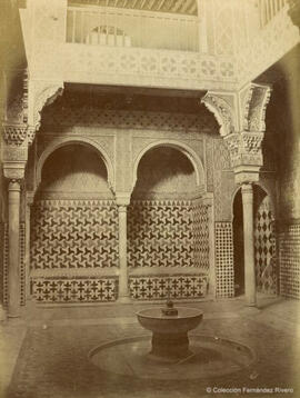 Granada, Alhambra, Sala del Reposo. Mauzaisse.