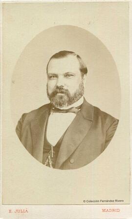 Madrid, retrato de Nicolás María Rivero, político y jurisconsulto. E. Juliá.