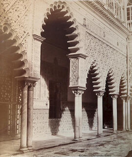 Sevilla, Alcázar, Patio de las Doncellas. Luis Léon Masson.