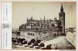 Sevilla, Catedral y Giralda. J. Laurent.