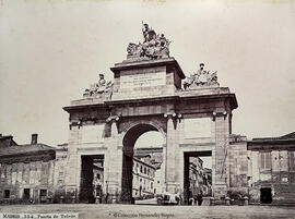Madrid, puerta de Toledo. J. Laurent.