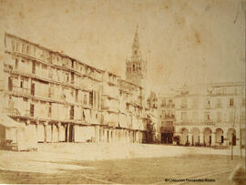 Sevilla, plaza de San Francisco y Giralda. Paul Marès.
