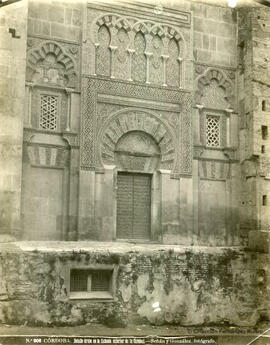 Córdoba, Mezquita, Puerta del Espíritu Santo. Señán y González.