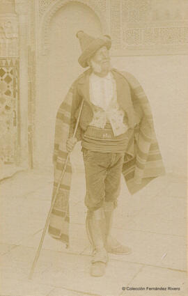 Granada, retrato del “Príncipe jitano” Mariano Fernández. Rafael Señán y González.