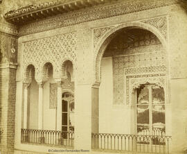 Sevilla,  Alcázar, Patio de la Montería, piso superior. Luis Léon Masson