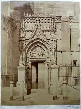 Sevilla, Catedral, Puerta de los Palos o de los Reyes Magos. Clifford.