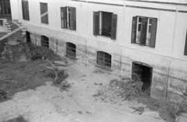 Sanatorio 18 de julio embarrado tras las inundaciones del 29 de octubre de 1955. Málaga-03