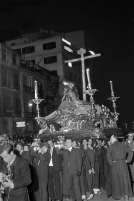 Semana Santa de Málaga. Nuestra Señora de la Piedad. Viernes Santo. Marzo de 1972. España-01