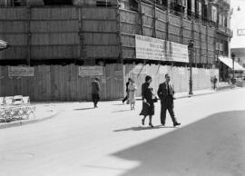 Reconstrucción de la calle Larios. 1937. Málaga. España