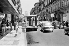 Calle Larios. Julio de 1973. Málaga, España.