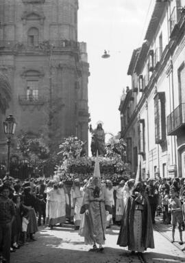 Semana Santa de Málaga. Nuestro Padre Jesús a su entrada en Jerusalén (Pollinica). Domingo de Ram...