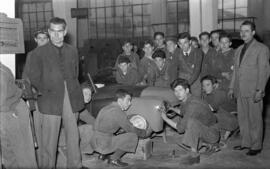 Escuela Formación Profesional Francisco Franco. Enero de 1953. Málaga, España.