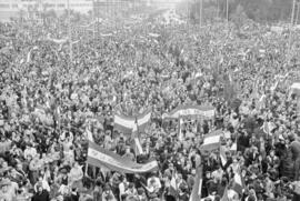Manifestación por la autonomía de Andalucía. 1977-12-04. Málaga, España. 2.4. Manifestación.