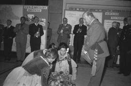 Visita oficial de Franco a Málaga. 27 y 28 de abril de 1961. Recepción en Málaga el 28 de diciemb...